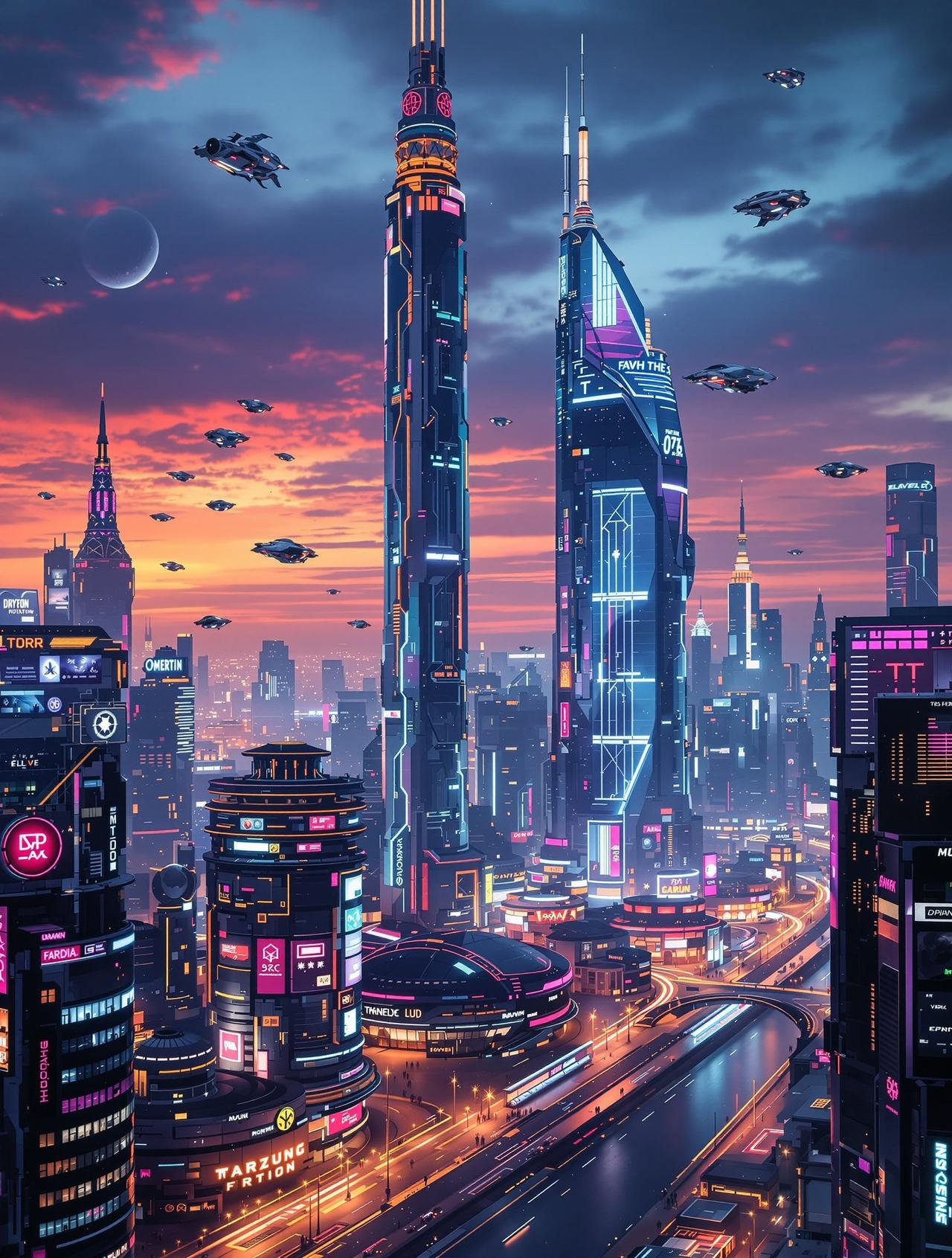 青柠影院-未来都市-科幻短片高清海报